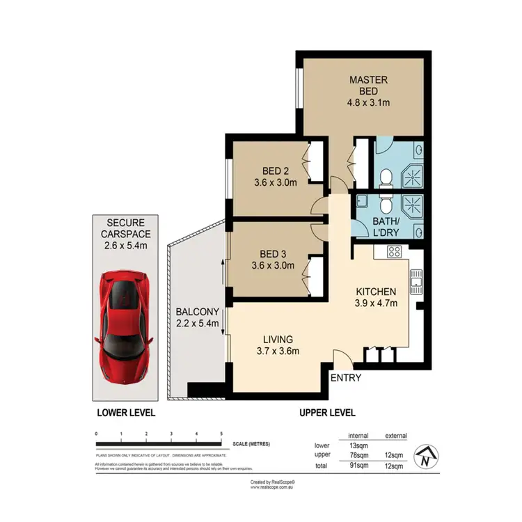 Floorplan of Homely unit listing, 72/35 Morrow Street, Taringa QLD 4068