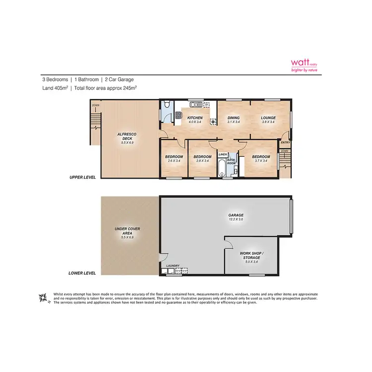 Floorplan of Homely house listing, 105 St Vincents Road, Virginia QLD 4014