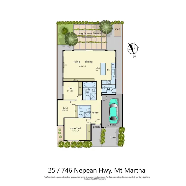 Floorplan of Homely house listing, 25/746 Nepean Highway, Mount Martha VIC 3934