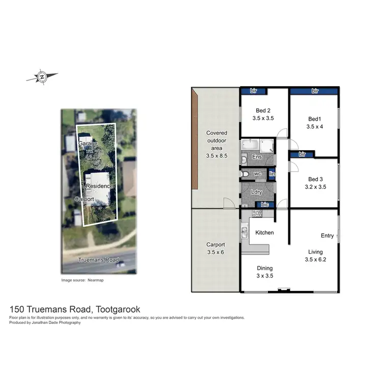 Floorplan of Homely house listing, 150 TRUEMANS Road, Tootgarook VIC 3941