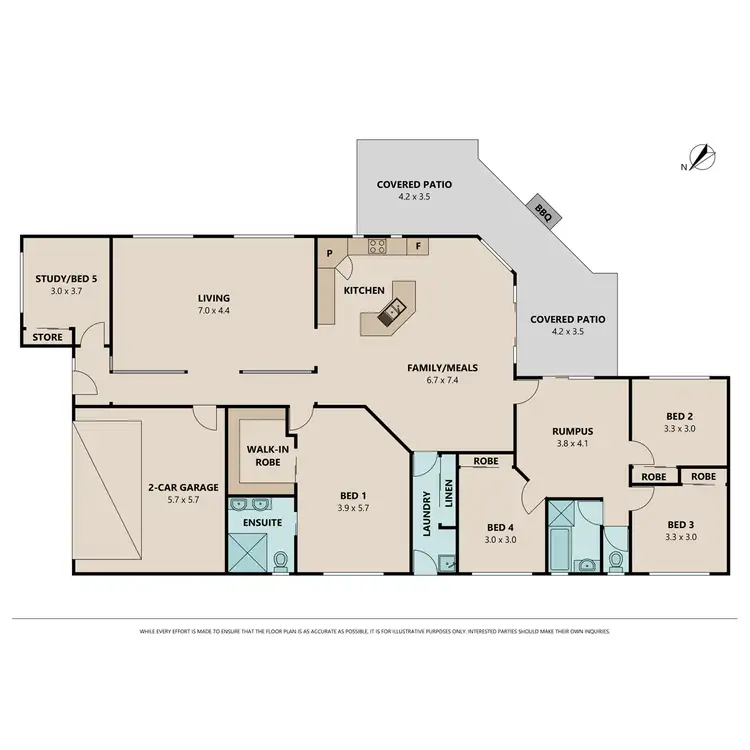 Floorplan of Homely house listing, 10 Koel Court, Warner QLD 4500