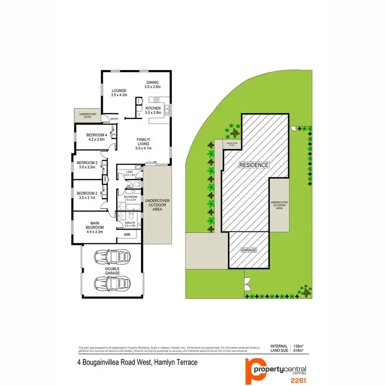 Floorplan of Homely house listing, 4 Bougainvillea Road West, Hamlyn Terrace NSW 2259