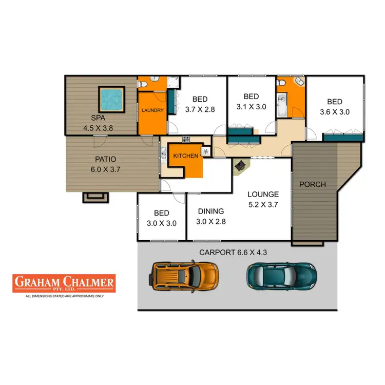 Floorplan of Homely house listing, 183 Raglan Street, Sale VIC 3850