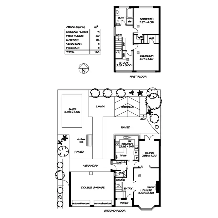 Floorplan of Homely house listing, 48 Malvern Avenue, Malvern SA 5061