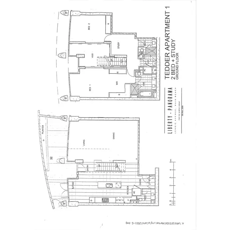 Floorplan of Homely apartment listing, Liberty Panorama, 1 Lennie Avenue, Main Beach QLD 4217