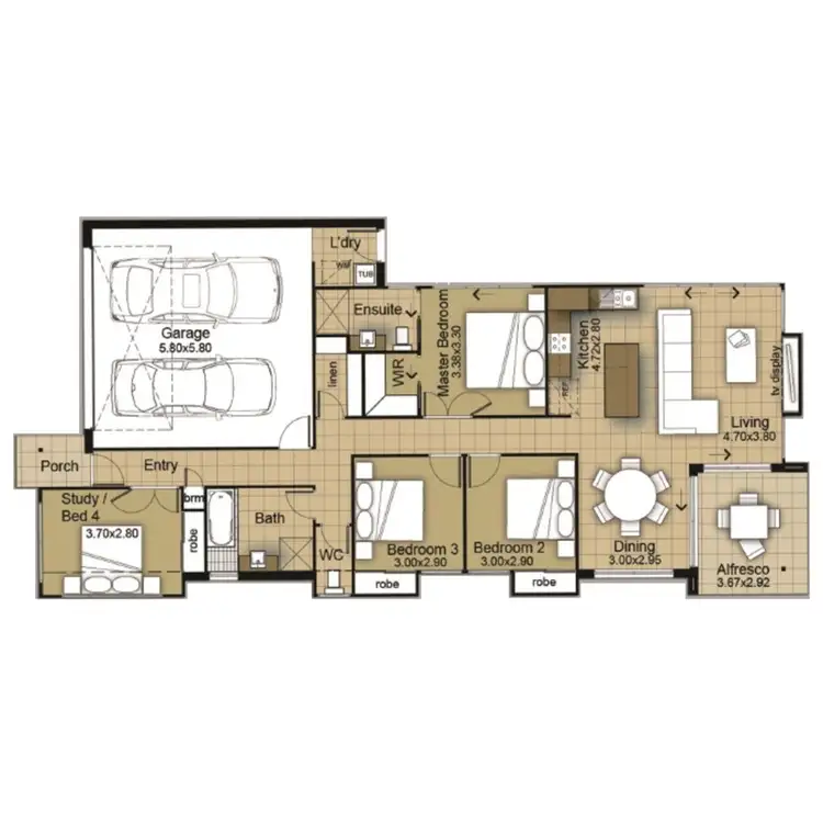 Floorplan of Homely house listing, Lot 161 Keswick Street, Caloundra QLD 4551