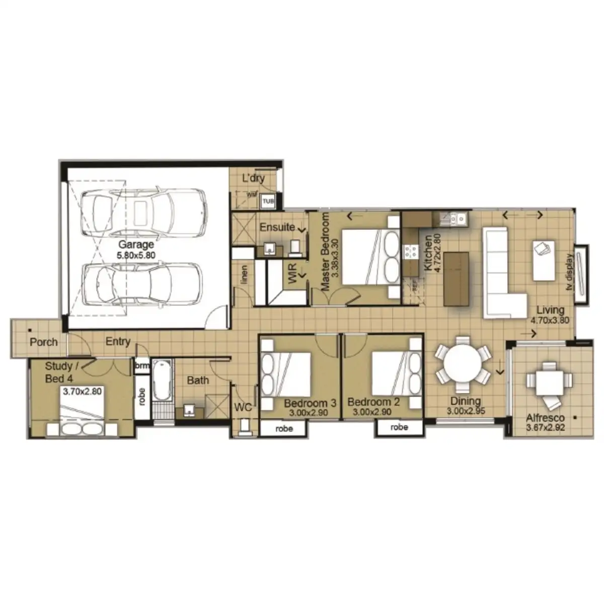 Floorplan of Homely house listing, Lot 161 Keswick Street, Caloundra QLD 4551