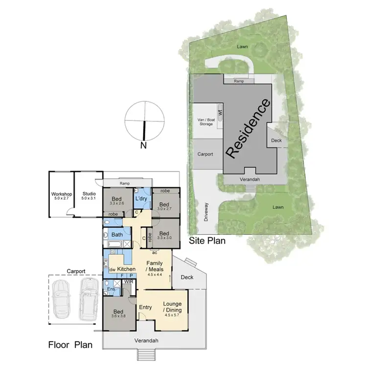 Floorplan of Homely house listing, 10 Tal Tals Crescent, Mount Martha VIC 3934