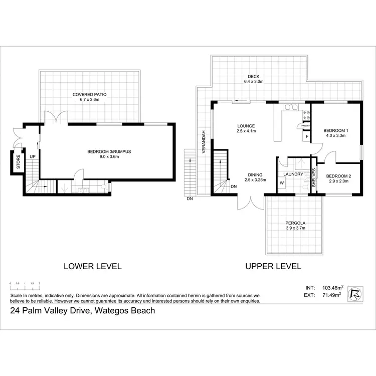 Floorplan of Homely house listing, 24 Palm Valley Drive, Byron Bay NSW 2481