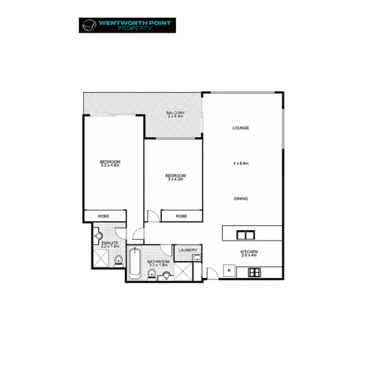 Floorplan of Homely apartment listing, D104/6 Latham Terrace, Newington NSW 2127