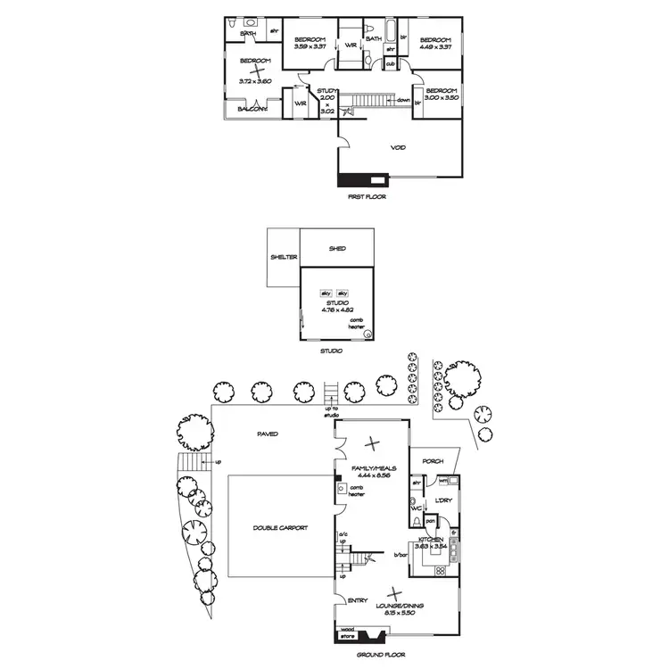 Floorplan of Homely house listing, 4 Stott Place, Stirling SA 5152