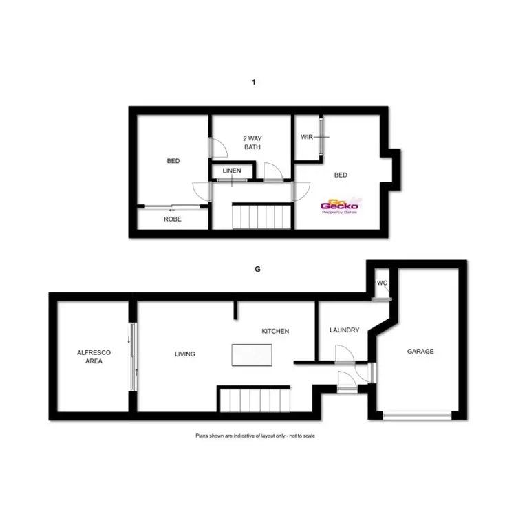 Floorplan of Homely townhouse listing, 5/52 Lovegrove Street, Zillmere QLD 4034