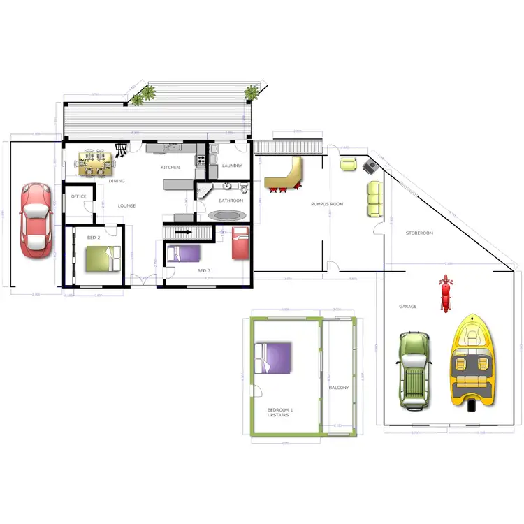 Floorplan of Homely house listing, 9 Hawson Place, Port Lincoln SA 5606