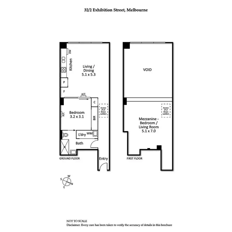 Floorplan of Homely apartment listing, 32/2 Exhibition Street, Melbourne VIC 3000