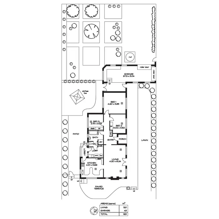 Floorplan of Homely house listing, 13 Eliza Place, Panorama SA 5041