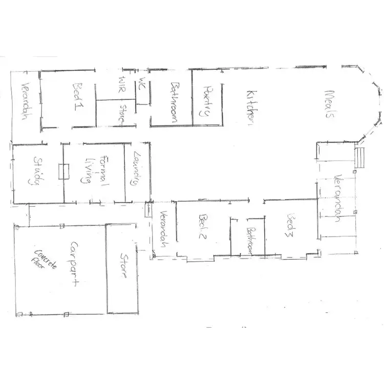 Floorplan of Homely house listing, 18 Griffin Street, Hamilton VIC 3300