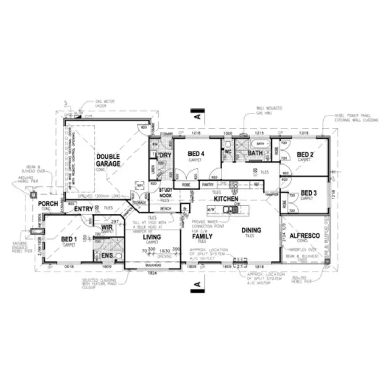 Floorplan of Homely house listing, 58 Prairie Avenue, Maudsland QLD 4210