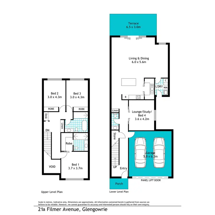 Floorplan of Homely house listing, 21a Filmer Avenue, Glengowrie SA 5044