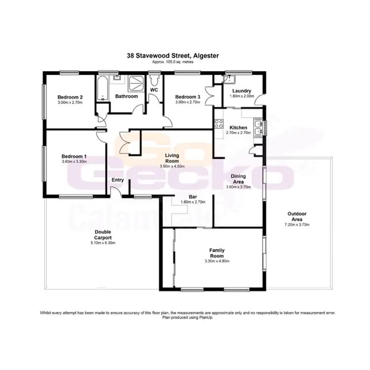 Floorplan of Homely house listing, 9 Whitewood Street, Algester QLD 4115