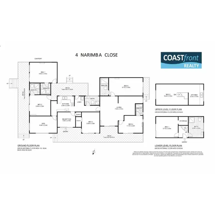 Floorplan of Homely house listing, 4 Narimba Close, Port Macquarie NSW 2444
