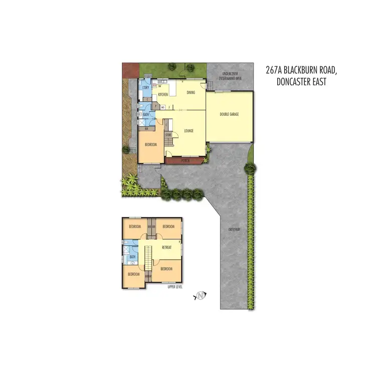 Floorplan of Homely house listing, 267A Blackburn Road, Doncaster East VIC 3109