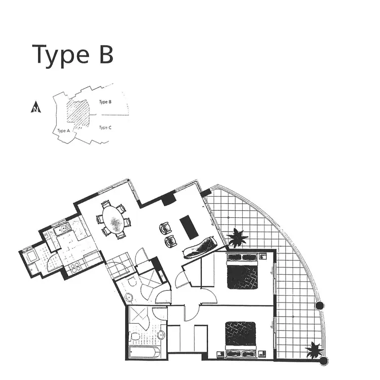 Floorplan of Homely apartment listing, 30/5 Woodroffe Avenue, Main Beach QLD 4217