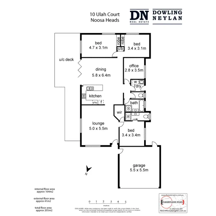 Floorplan of Homely house listing, 10 Ulah Court, Noosa Heads QLD 4567