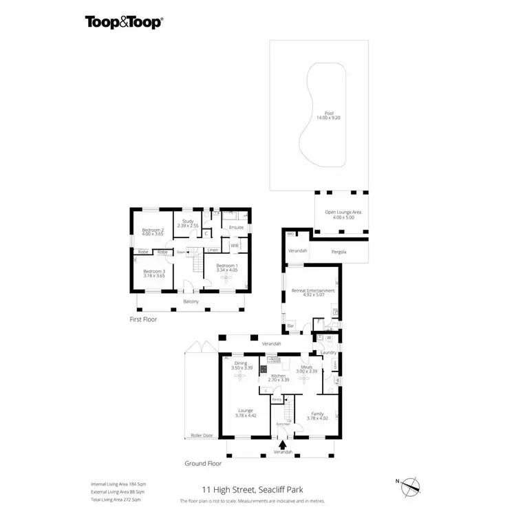 Floorplan of Homely house listing, 11 High Street, Seacliff Park SA 5049