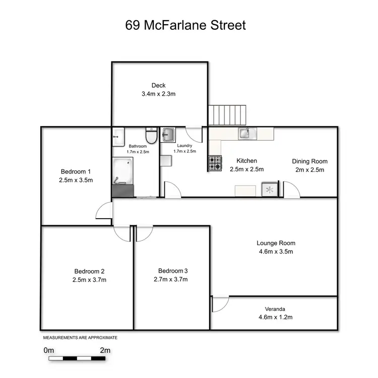 Floorplan of Homely house listing, Address available on request