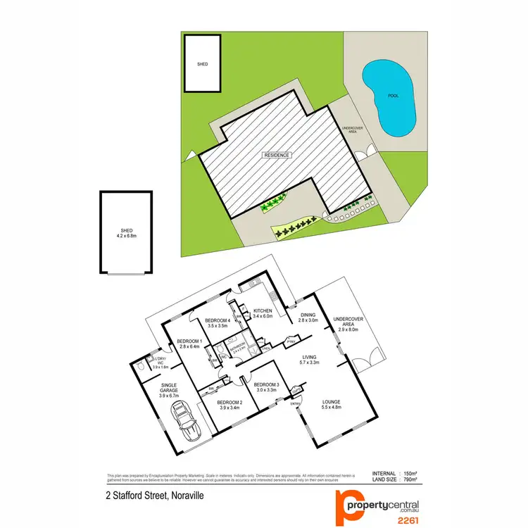 Floorplan of Homely house listing, 2 Stafford Street, Noraville NSW 2263