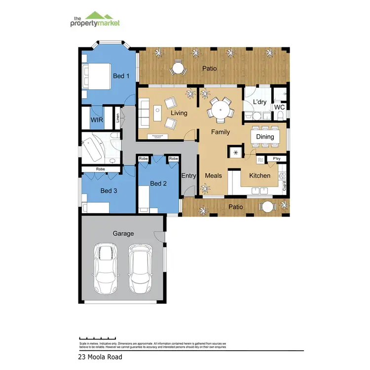 Floorplan of Homely house listing, 23 Moola Road, Buff Point NSW 2262
