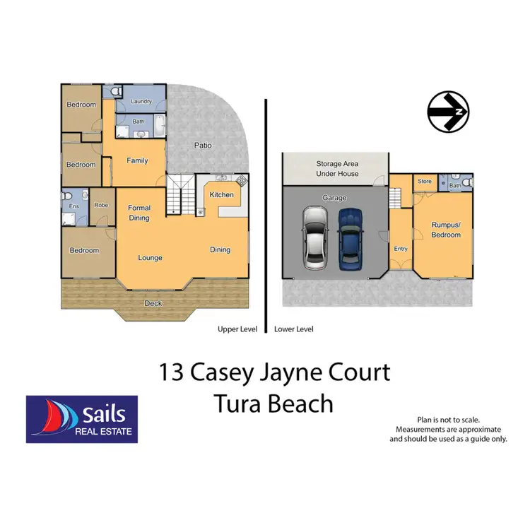 Floorplan of Homely house listing, 13 Casey Jayne Court, Tura Beach NSW 2548