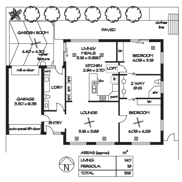 Floorplan of Homely house listing, 1A Meredith Avenue, Glengowrie SA 5044