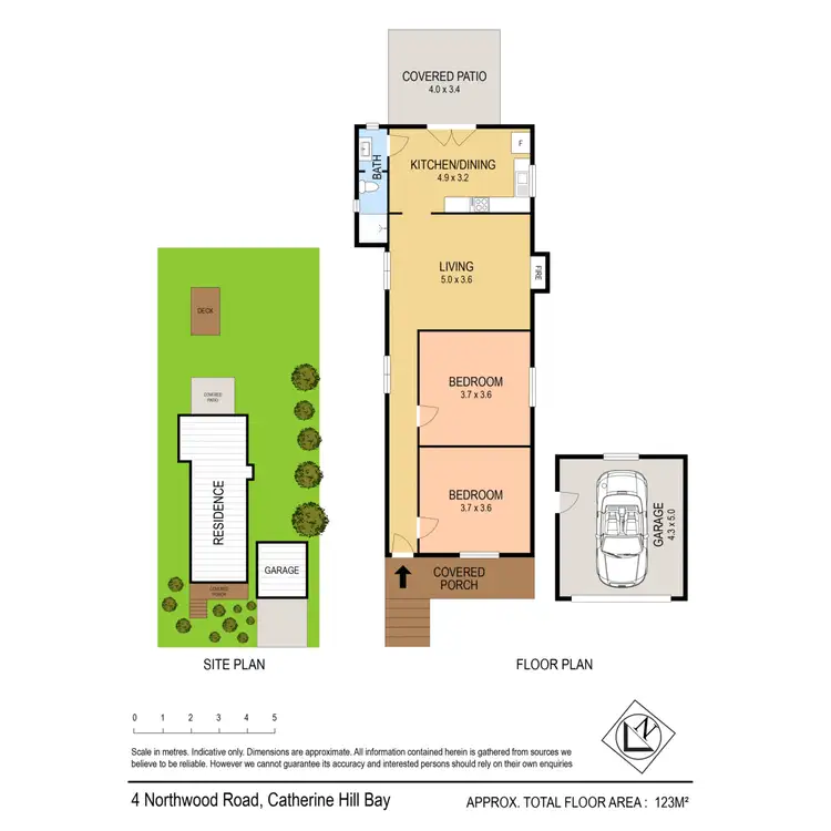 Floorplan of Homely house listing, 4 Northwood Road, Catherine Hill Bay NSW 2281