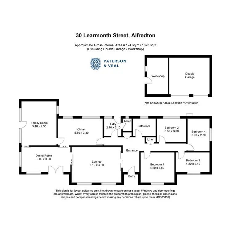Floorplan of Homely house listing, 30 Learmonth Street, Alfredton VIC 3350