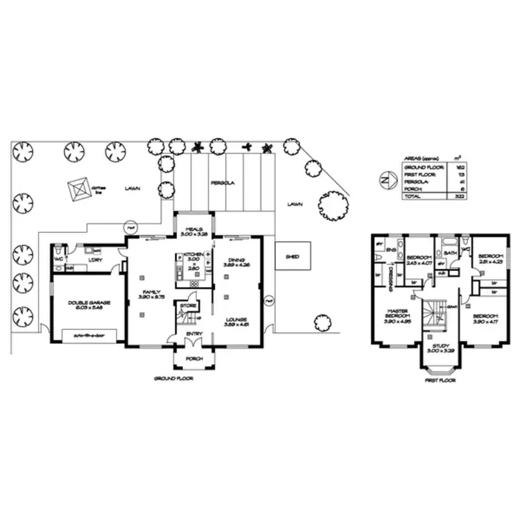 Floorplan of Homely house listing, 2 Mulberry Court, Magill SA 5072