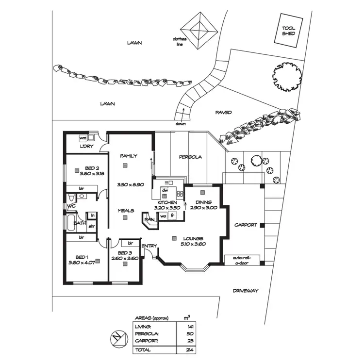 Floorplan of Homely house listing, 10 Unique Court, Golden Grove SA 5125