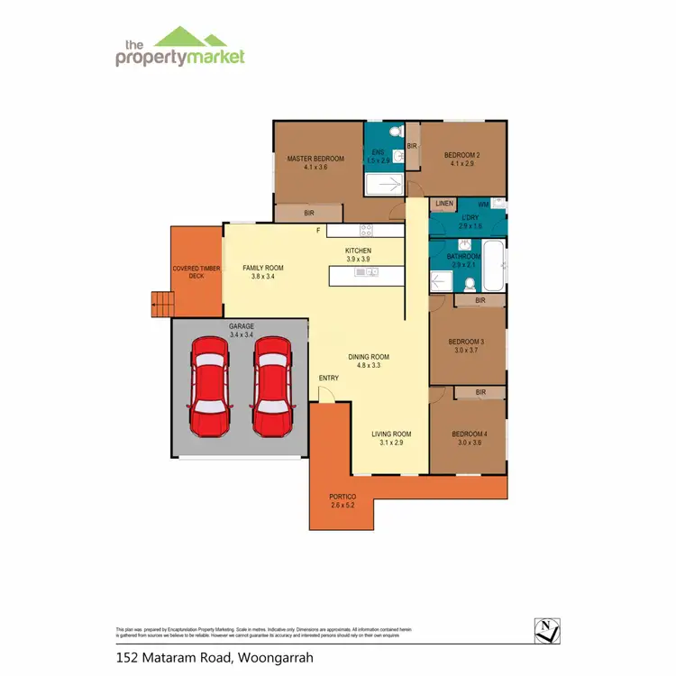 Floorplan of Homely house listing, 152 Mataram Road, Woongarrah NSW 2259