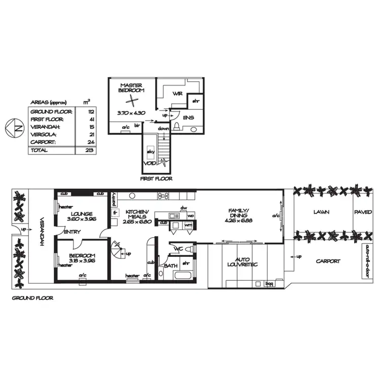 Floorplan of Homely house listing, 25 Vincent Place, Adelaide SA 5000