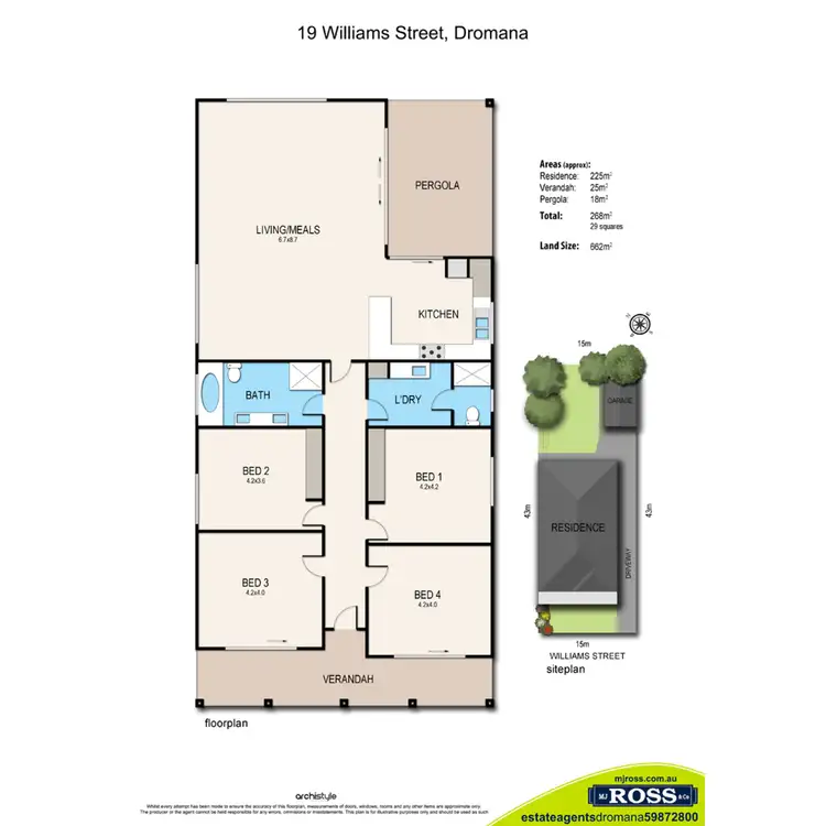 Floorplan of Homely house listing, 19 Williams Street, Dromana VIC 3936