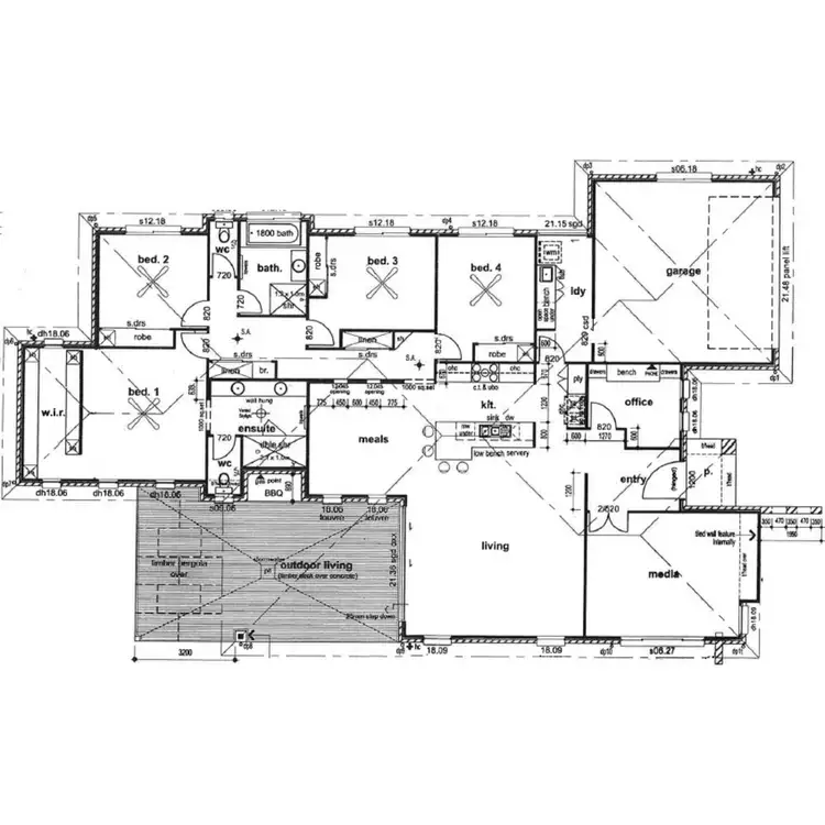 Floorplan of Homely house listing, 21 Nioka Drive, Highfields QLD 4352
