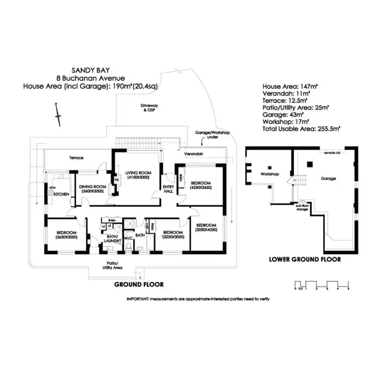 Floorplan of Homely house listing, 8 Buchanan Avenue, Sandy Bay TAS 7005