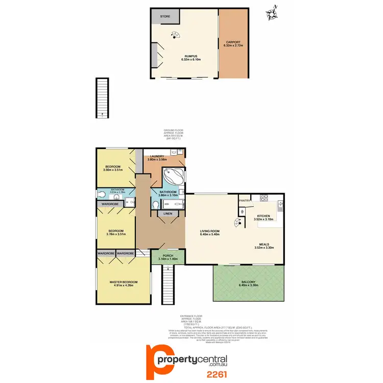Floorplan of Homely house listing, 36 Morley Avenue, Bateau Bay NSW 2261