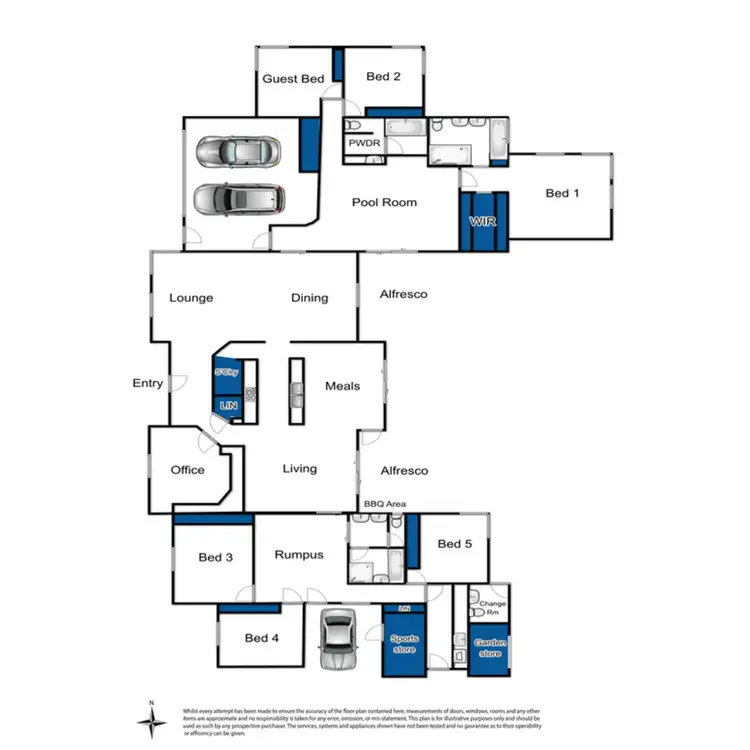 Floorplan of Homely house listing, 441 Tarrington - Strathkellar Road, Hamilton VIC 3300