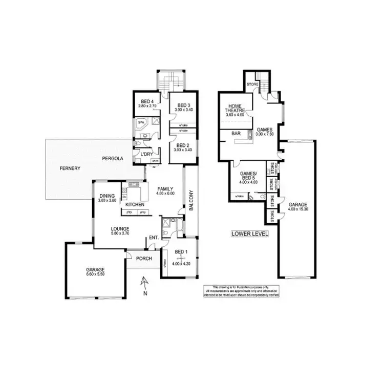 Floorplan of Homely house listing, 5 Corella Place, Mount Gambier SA 5290