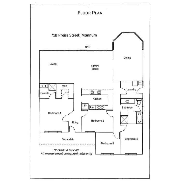 Floorplan of Homely house listing, Address available on request