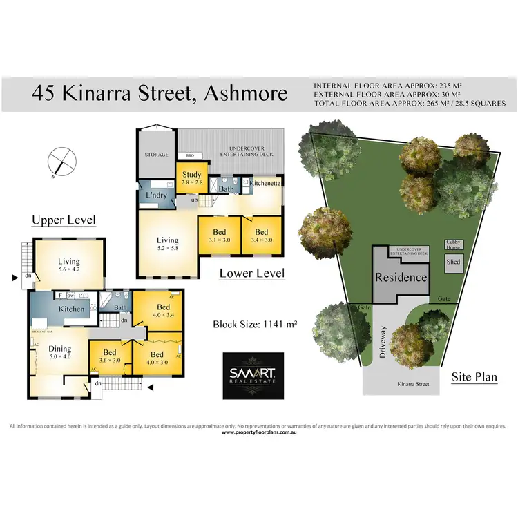 Floorplan of Homely house listing, 45 Kinarra Street, Ashmore QLD 4214