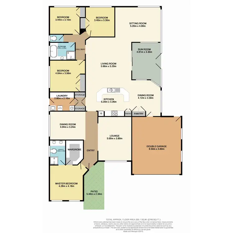 Floorplan of Homely house listing, 3 Blue Crane Close, Tumbi Umbi NSW 2261