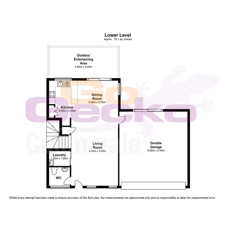 Floorplan of Homely townhouse listing, 5/360 Benhiam Street, Calamvale QLD 4116
