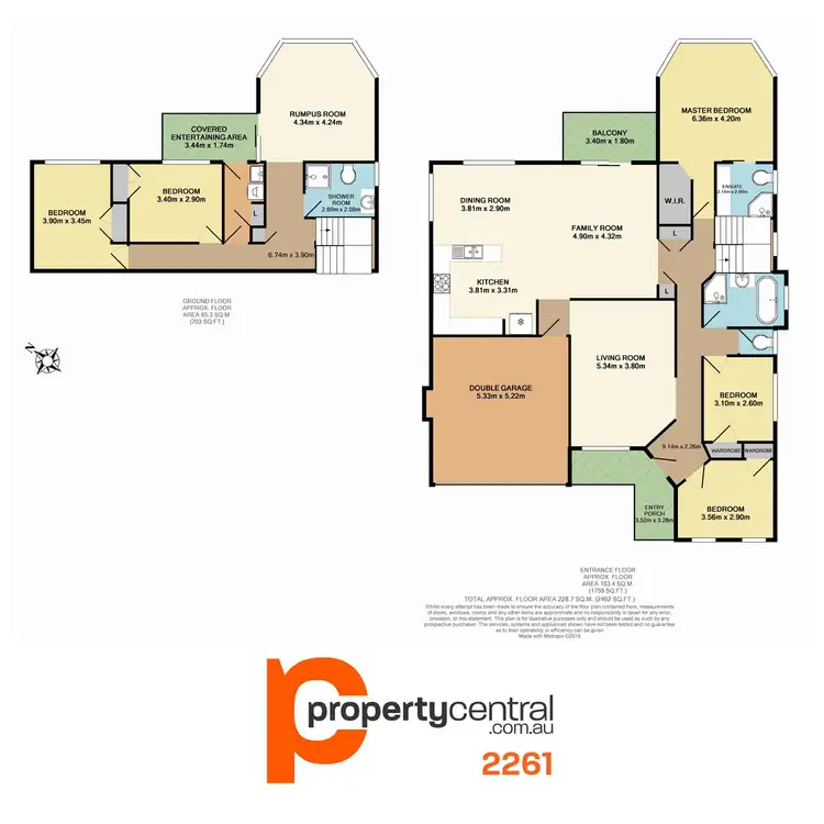 Floorplan of Homely house listing, 251 Cygnet Drive, Berkeley Vale NSW 2261